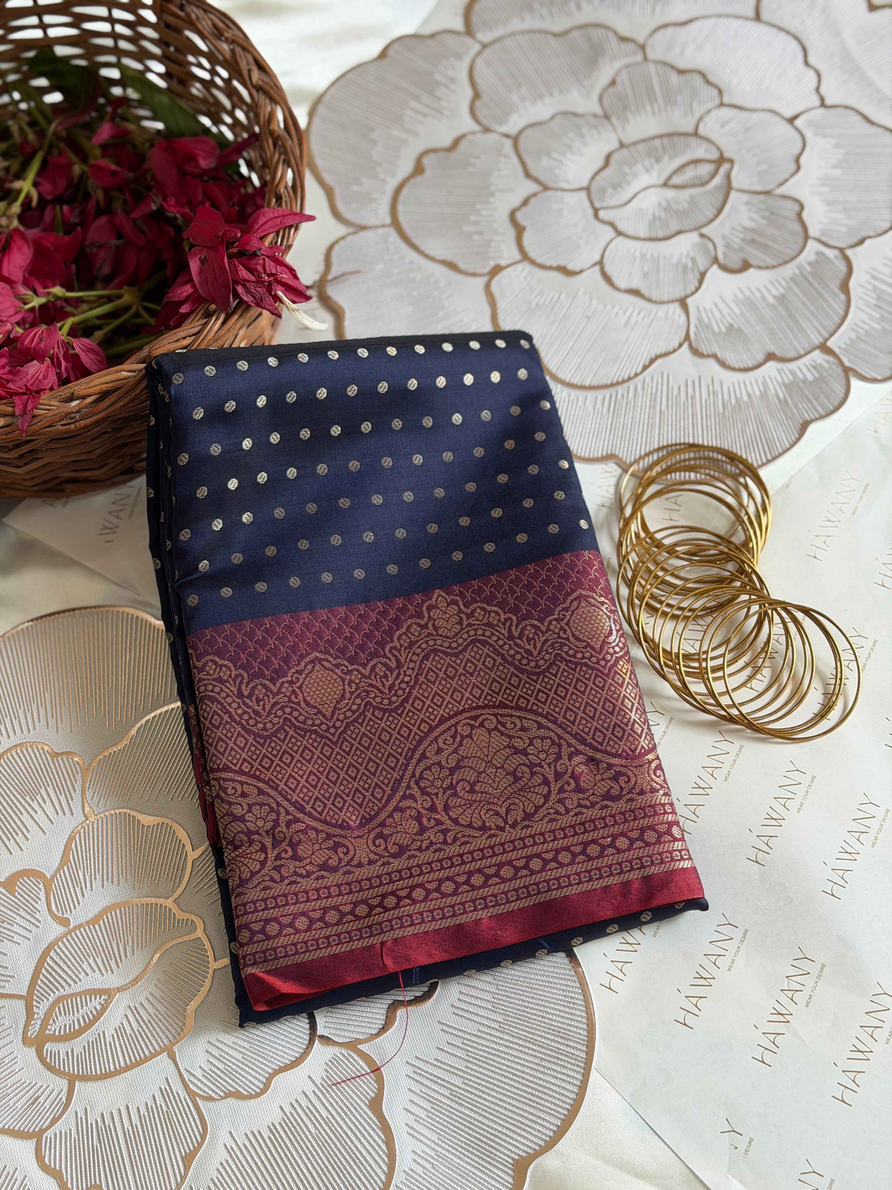 DIVA- NAVY BLUE AND MAROON