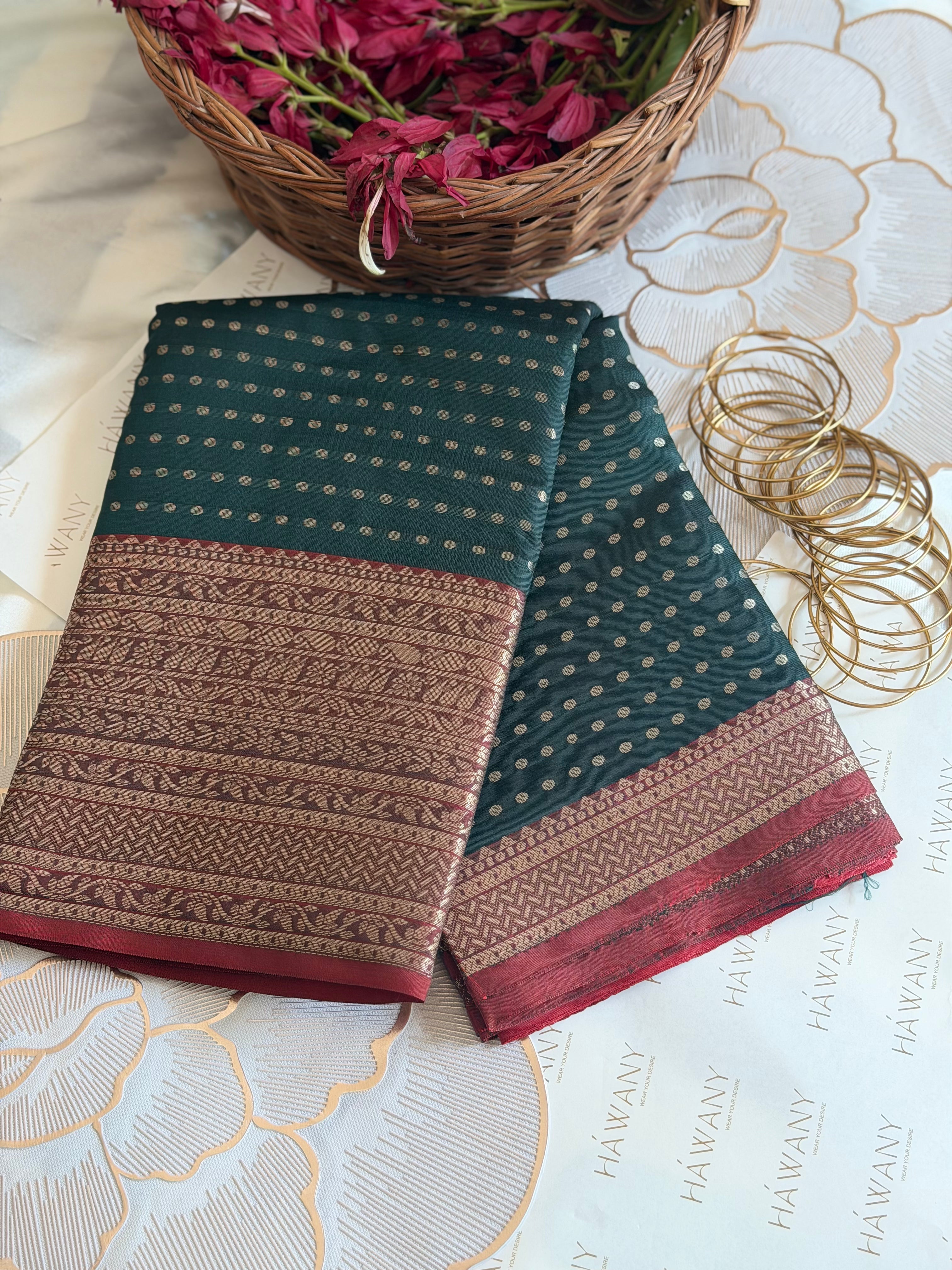 DIVA - GREEN AND MAROON