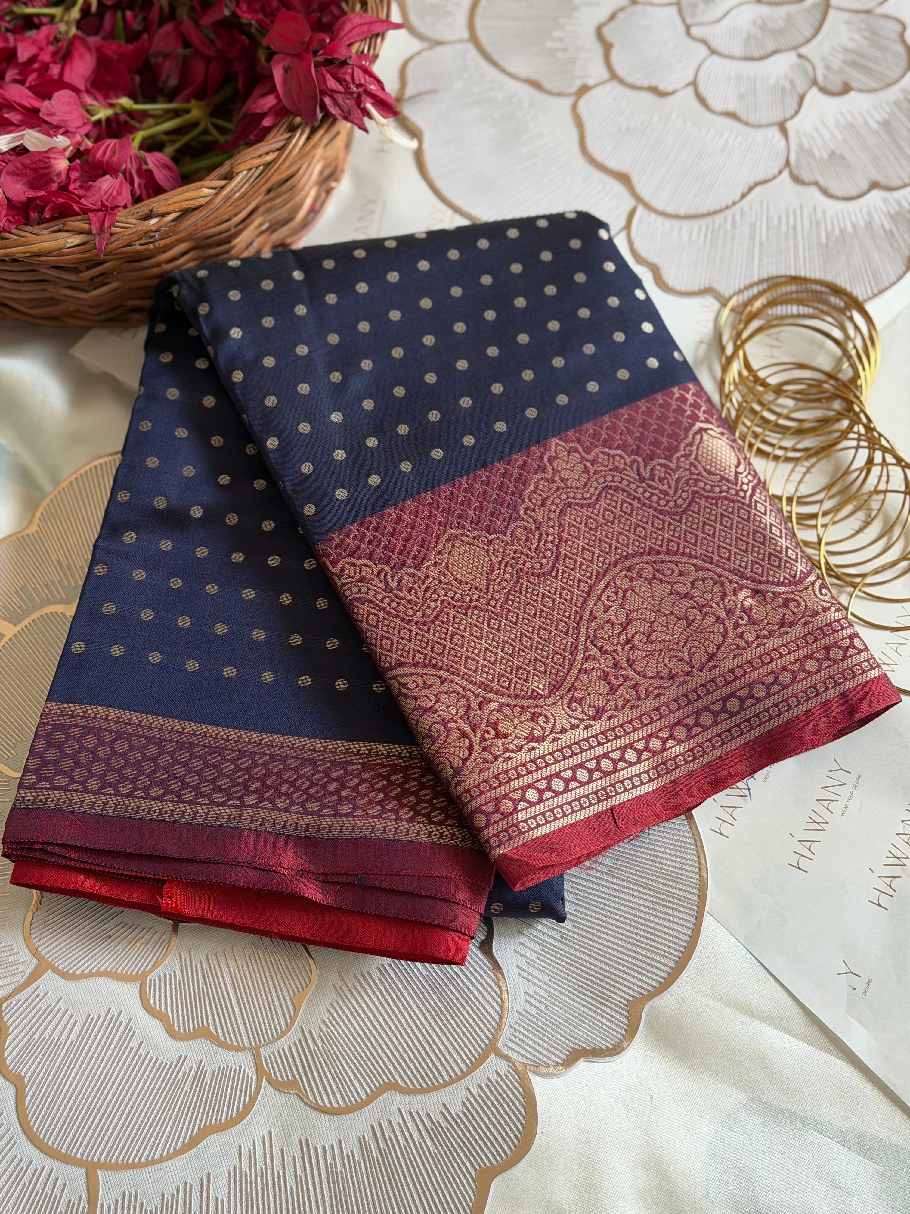 DIVA- NAVY BLUE AND MAROON